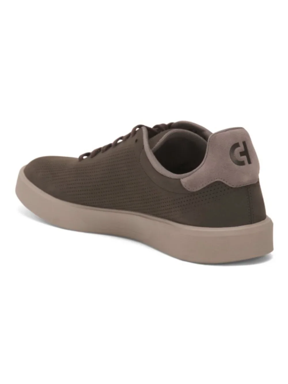 COLE HAAN Men's Nubuck Leather Grand Crosscourt Daily Laser Cut Sneakers